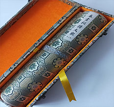 新巴尔虎左书画装裱案例